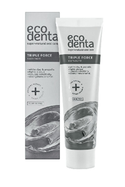 Ecodenta Triple Force Toothpaste, 100 ml