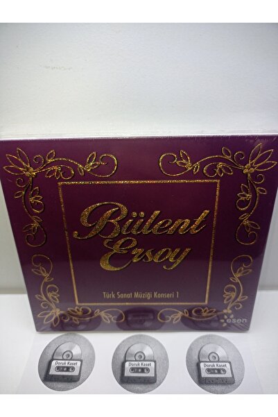 CD Bülent Ersoy türk sanat müziği konseri 1 albüm