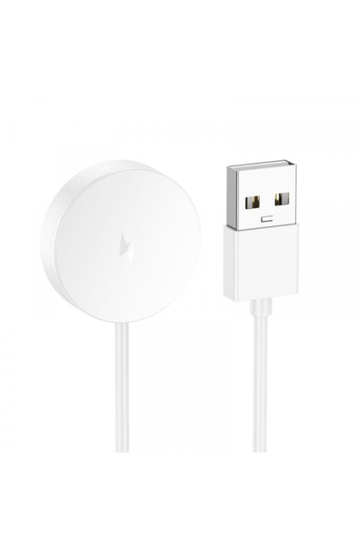 hoco. Incarcator Wireless pentru Smartwatch HOCO Y29, USB-A, Alb