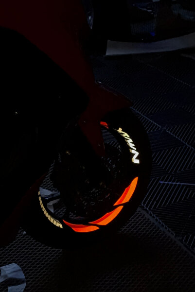 Banxtre Yamaha Nmax için 13 Inch Tüm Jantlara Uyumlu Ultra Reflektörlü Jant Ş...