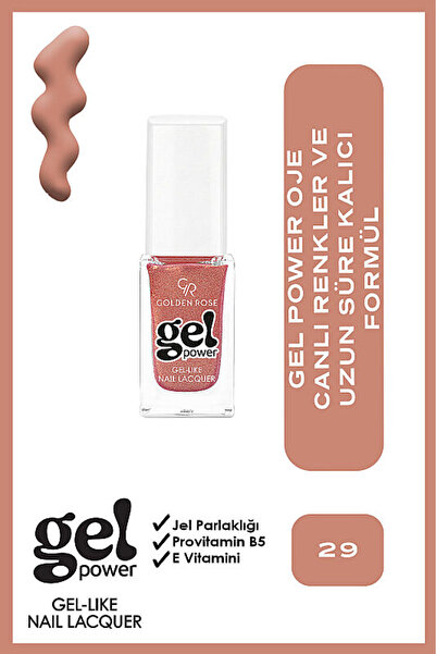 Golden Rose Gel Power Nail Lacquer-29-Jel Oje