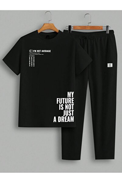 macklin Unisex Γυναικεία Ανδρικά MY FUTURE Oversize Tshirt και φαρδιά φούτερ ...