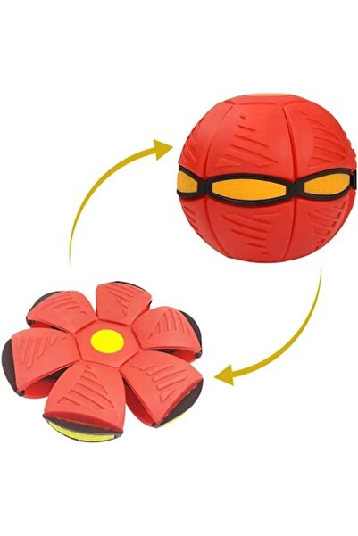 Stuniko ® Minge zburatoare transformabila in disc frisbee cu iluminare LED, J...