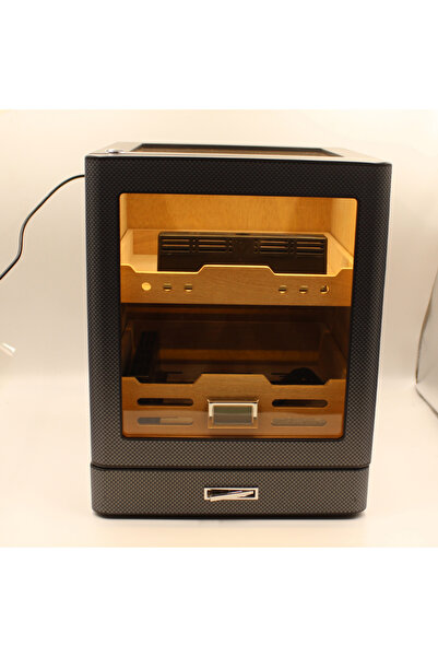 COHİBA Camlı İçi Ledli Humidor Puro Kutusu Phum0262