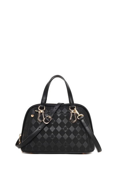 Derimod Γυναικεία τσάντα ώμου με μακρύ λουράκι σε μαύρο χρώμα 26SBD201926