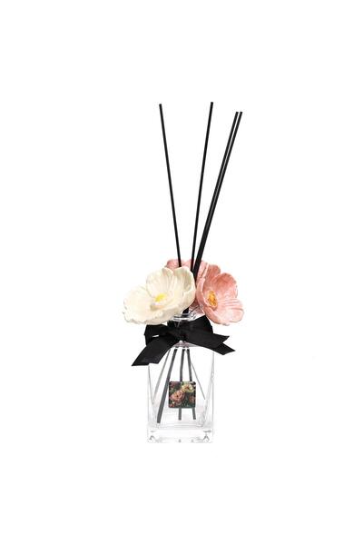 Missi Maison Flora-Parlak Sırlı Seramik Çiçekli Oda Kokusu-Yasemin Sandal