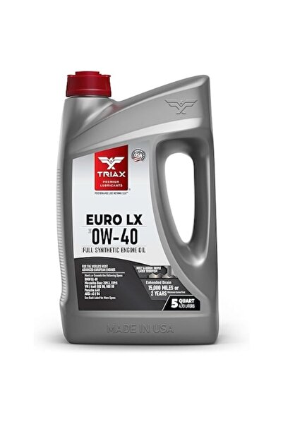 Triax EURO LX 0W-40 Full Synthetic Motor Oil