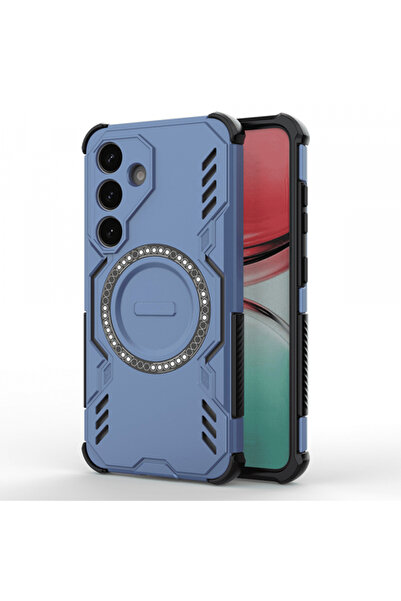Techsuit MagSafe Case for Samsung Galaxy S25 FE, Techsuit, ArmorMag, Blue