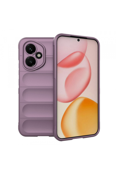 Stef's Cat Калъф за Honor 400, Котката на Стеф, Магически щит, Лилав