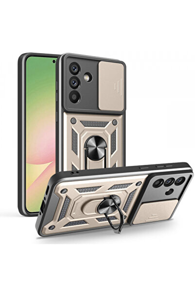 Stef's Cat Husa pentru Samsung Galaxy A56 A566, Stef's Cat, CamShield, Aurie