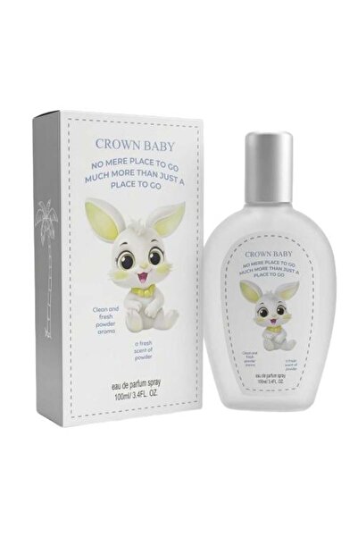 Crown Baby معطر بودرة منعش من كراون بيبي - 100 مل