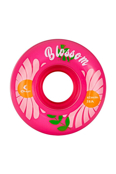 Chaya 62MM/78Α ΕΞΩΤΕΡΙΚΕΣ ΡΟΔΑΚΙΝΙΕΣ ΤΡΟΧΟΙ BLOSSOM - ΦΟΥΚΣΙΑ