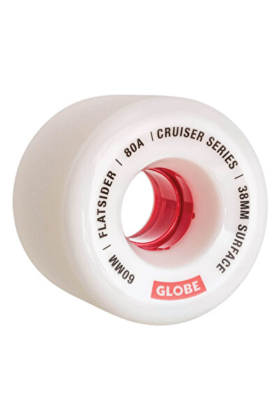 Globe FLATSIDER ΤΡΟΧΟΙ ΛΕΥΚΟΙ/ΚΟΚΚΙΝΟΙ 60ΧΙΛ.