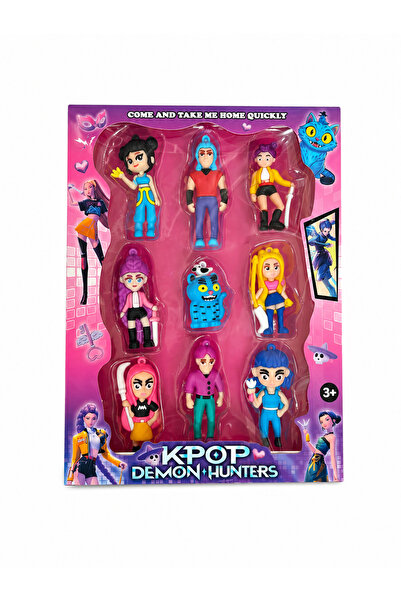 GeoMateX Set 9 FIGURINE K POP DEMON HUNTER