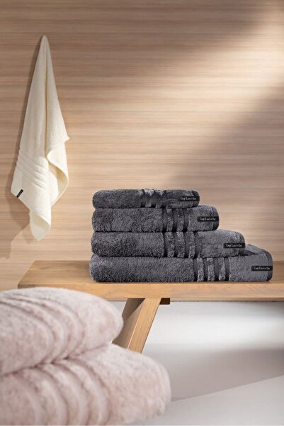 Guy Laroche Πετσέτα Μπάνιου Bonus Ανθρακί (King Size) 90x150 Βαμβάκι Πενιέ 56...