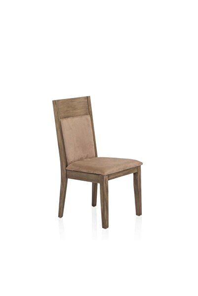 Midas Furniture SUEDE DINING CHAIR BROWN