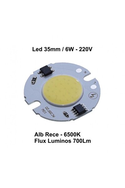 Stef's Cat LED COB 35mm, Putere 6W - 220V
