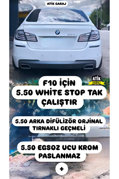 ATİK GARAJ F10 ARKA M5 5.50 SET STOP+DİFÜLÜZÖR +EGSOZ UCU TAKIM