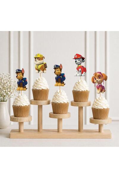 Partiden Paw Patrol Teması Kürdan 8 Adet