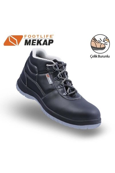 Mekap Jeriko 236 S3 Çelik Burunlu İş Botu-SIYAH