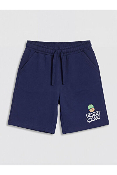 LC Waikiki شورت مطبوع عليه Stumble Guys Boy من UZG STORE للأولاد