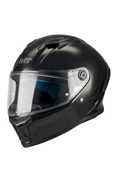 MT Helmets KASK MT STINGER PURE A1 PARLAK SİYAH