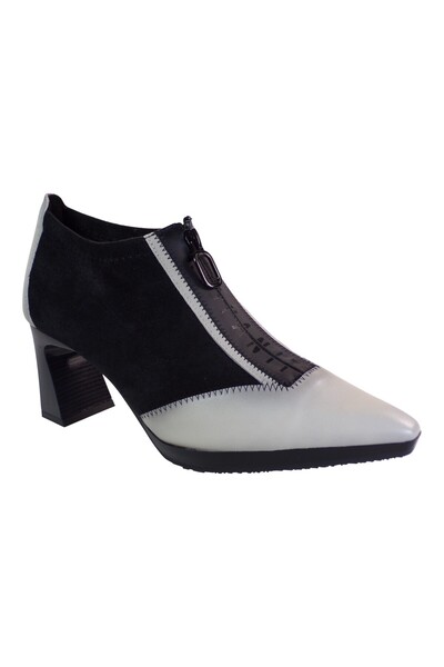 Hispanitas Γυναικεία Mποτάκια Ankle Boot atlanta black-white BHI254324 Μαύρο-...