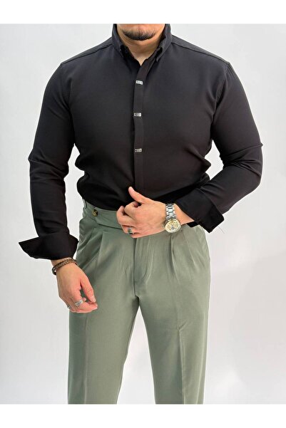BYATA MENS STYLE Ανδρικό πουκάμισο από λύκρα