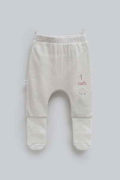 Caramell Baby Boy Car Print Socks and Sweatpants 0-9 Months Gray