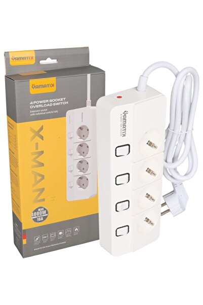 EBG Elektronik Yamatık X-MAN-104 A-Class 4'lü Ayrı Anahtarlı 1.3 Metre Grup P...