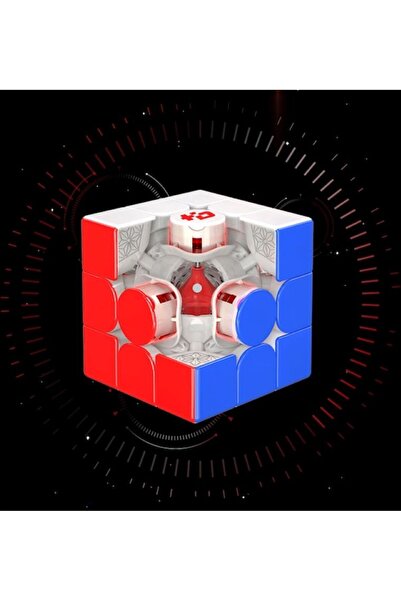 Fanxin HuDong Light Ultra MagLev UV 3x3 Speed Cube – Ball Core Profesyonel Hız Küpü