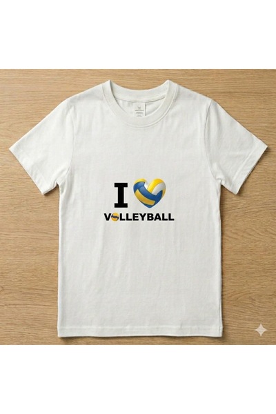 GÖKÇE voleybol baskılı tişört