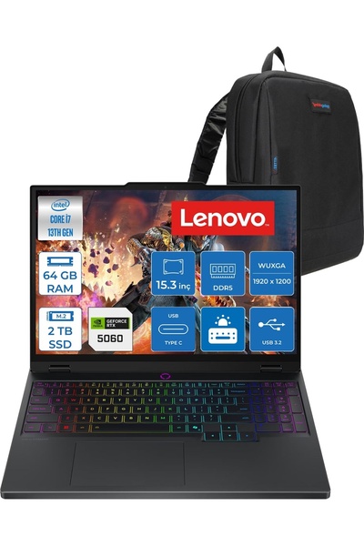 LENOVO Legion 5 15IRX10 Intel Core I7-13650HX 64GB 2tb SSD 8GB/RTX5060/115W 1...