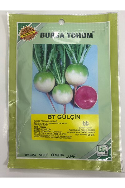 Bursa Tohumculuk Gülçin Çin Turbu Tohumu 25 gram