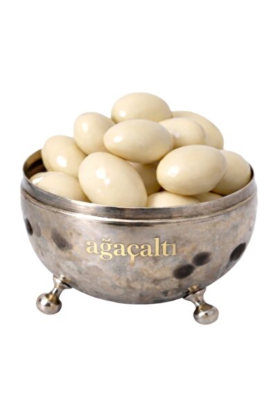 Ağaçaltı Ivory Almond Dragee 250 Gr White Chocolate Covered Almond Dragee Pre...