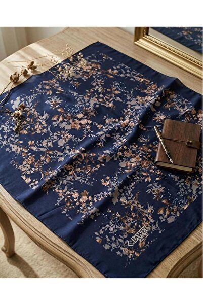 w white stars sports & wear Jawel Floral Motif Cotton Soft Shawl
