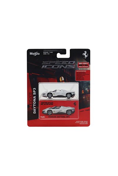 Maisto Modele auto metalice cu pictograme de viteză Ferrari Daytona Sp3 Scara...