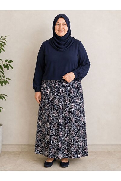 ARG Büyük Beden Anne Etek(bel 140cm)