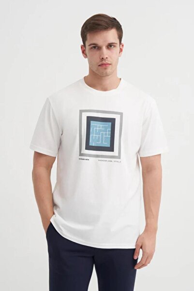 Cazador 44170 Ανδρικό T-Shirt με λαιμόκοψη ποδηλατικού τύπου Iklet