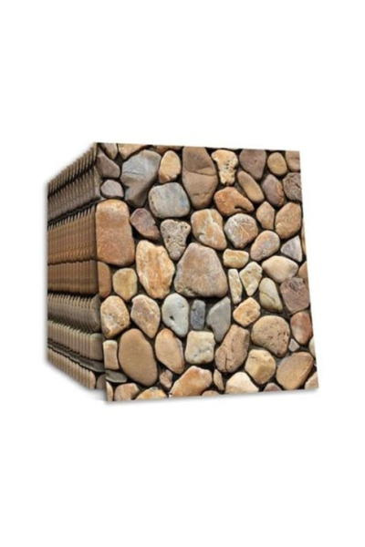 unbranded Tapet 3D imitatie piatra STONEBLOCKS – autocolant perete, efect rea...