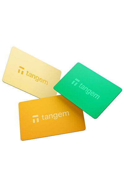 tangem Wallet - 3-card set, Sun drop