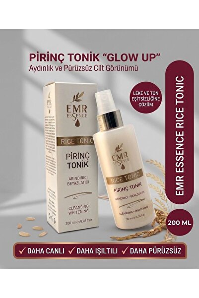 EMR essence Arındırıcı Beyazlatıcı Etkili Pirinç Tonik