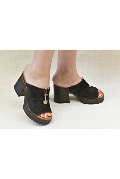 Kesim Shoes Genuine Leather Comfortable Women's Slippers