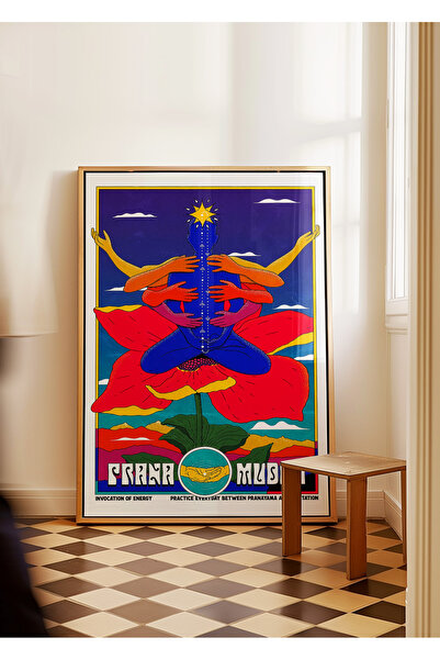 ARTHOUSECOLLECTIVE Συλλογή Αύρα / Γιόγκα / Διαλογισμός - Αφίσα χωρίς πλαίσιο