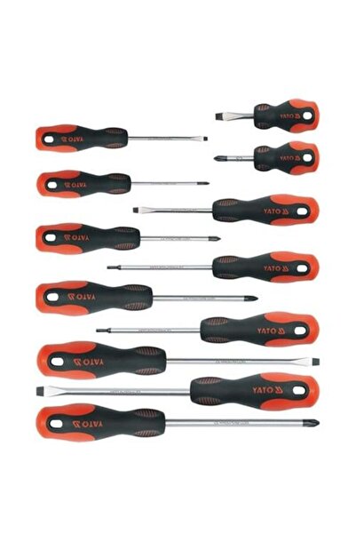 yato Screwdriver Set 12 Pieces YT-2787