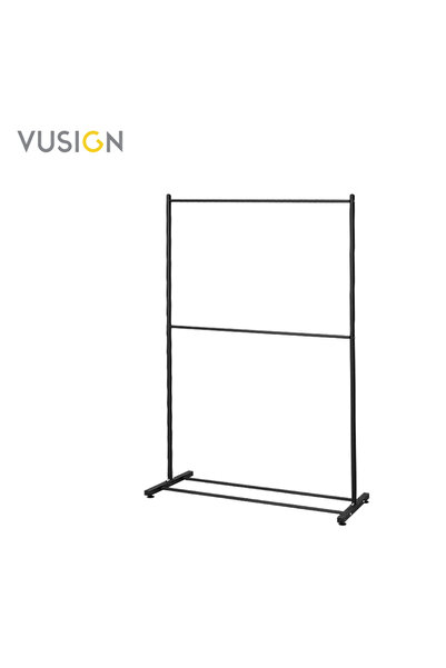 Vusign 2 Katlı Karbon Çelik Elbise Askısı Metal Kıyafet Askılığı 100x160 cm A...