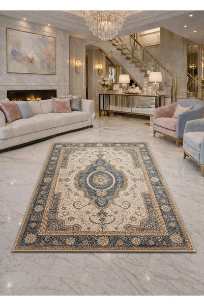 Rugs Modern Halı Sdt Traditional Patterned Modern Woven Base Decorative Carpe...