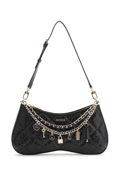 Guess Siyah Kadın Omuz Çantası HWGG9912180