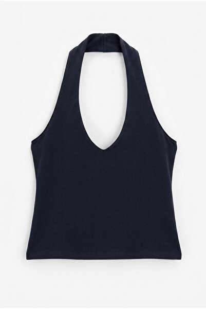 BSL Boyundan Bağlı Crop Top