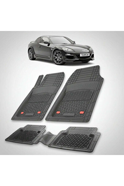 TEAMCAR Mazda RX-8 SE Facelift Coupe 2008-2012 Floor Mats | Black Edition – T...